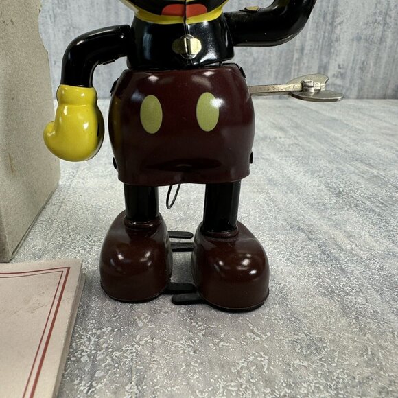 SCHYLLING RETRO TOY COLLECTION DISNEY MICKEY MOUSE #60060 TIN WIND UP TOY MINT - Picture 3 of 7
